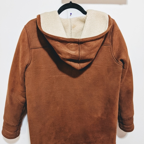 Ralph Lauren Vintage Faux Suede Sherpa Jacket - Picture 3 of 6